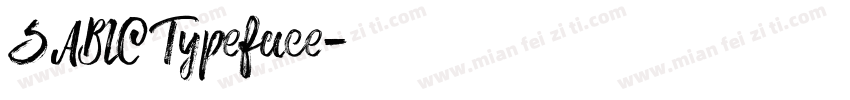 SABIC Typeface字体转换
